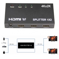 NIVATECH NTC-502 2 PORT HDMI ÇOKLAYICI